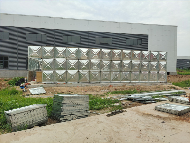 商水悯农消防泵房-镀锌水箱